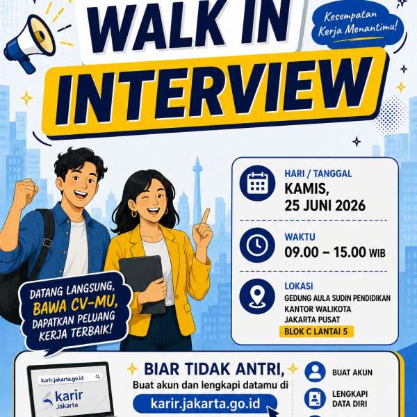 WALK IN INTERVIEW